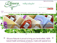 Tablet Screenshot of dilauranaturals.com